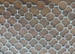 1-2mm Thickness Circle Brass Wire Mesh Panels Hotel Decoration